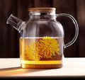 1.6L Tall Glass Teapot