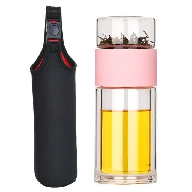 230ML Portable Glass Teapot
