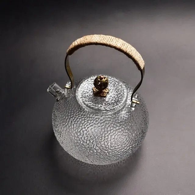 Antique Chinese Glass Teapot 900ML