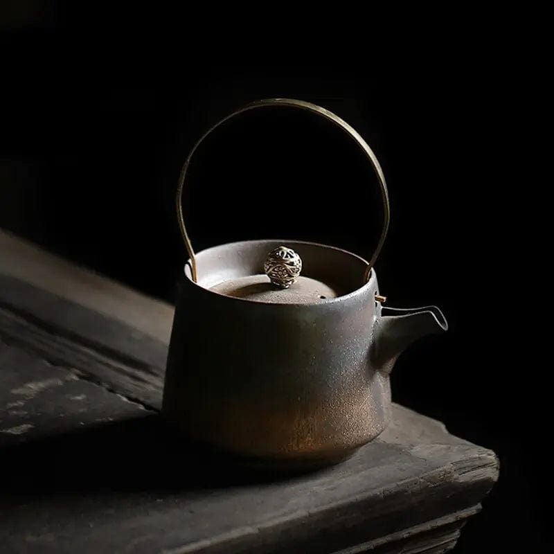 Antique Japanese Ceramic Teapot 210 ml