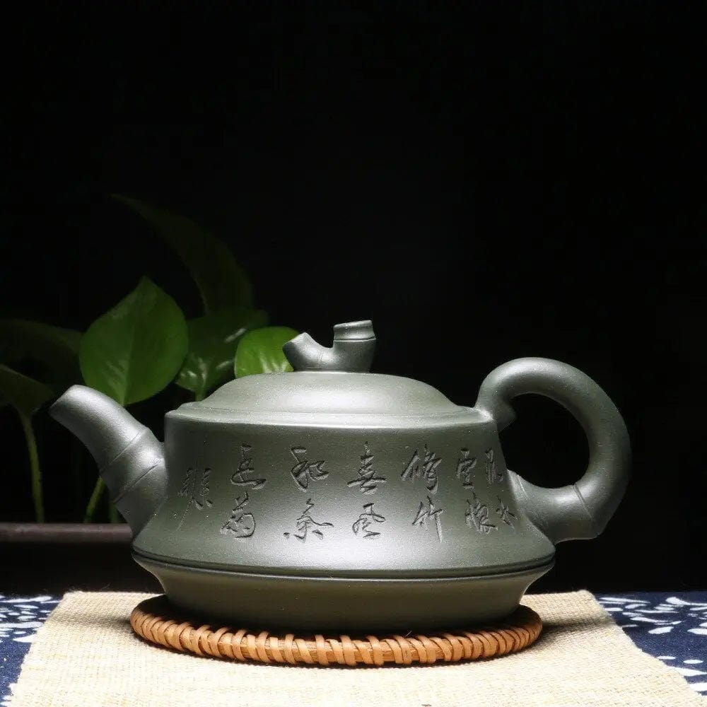 Chinese Clay Teapot Writing 1L