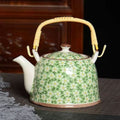 Chinese Pastel Green Porcelain Teapot 900 ml