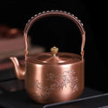 Chinese Plum Blossom Copper Teapot 1.5L