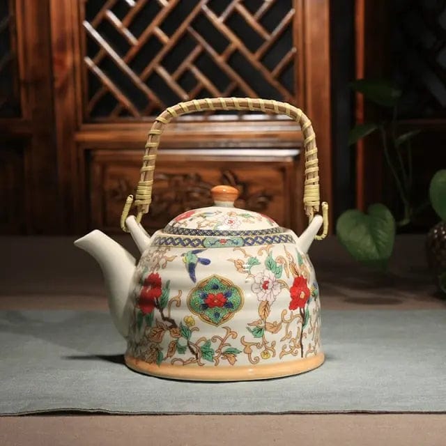 Chinese Porcelain Teapot Natural 900ML