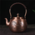 Chinese Round Copper Teapot Eagle 1.5L
