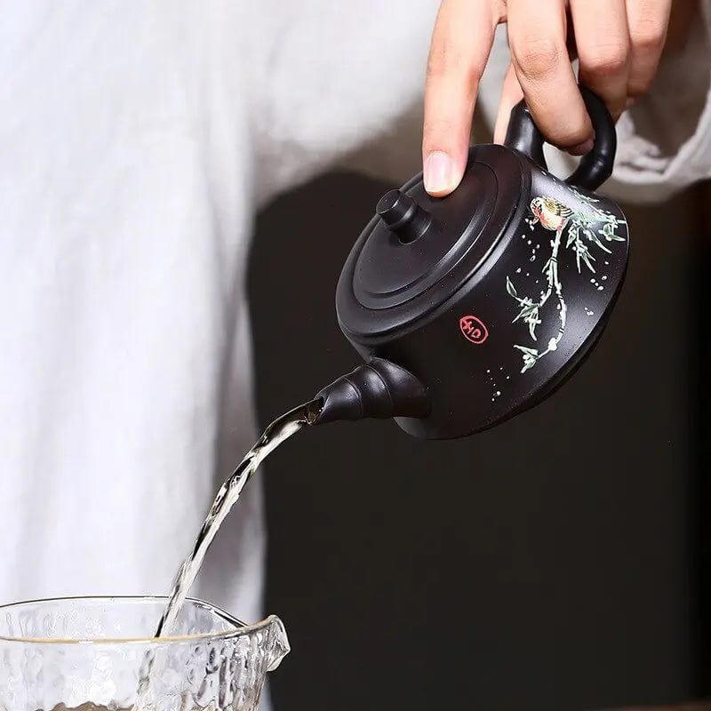 Chinese Yixing Black Clay Teapot 200ML