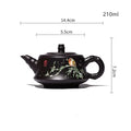 Chinese Yixing Black Clay Teapot 200ML