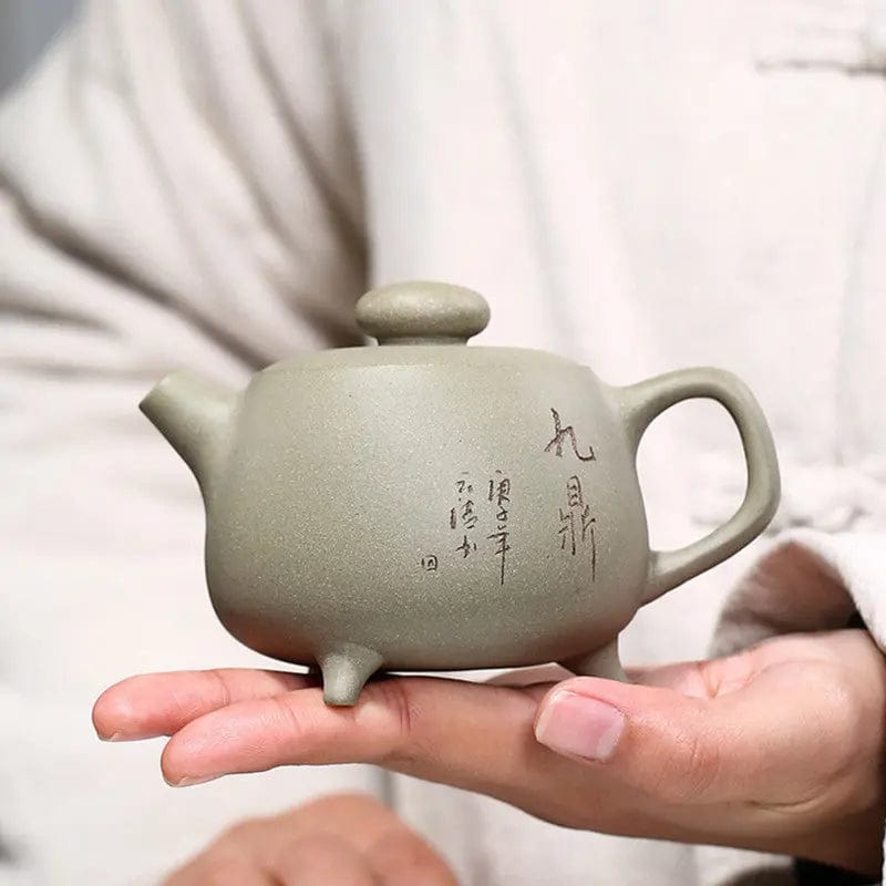 Chinese Yixing Light Green Clay Teapot 200ML
