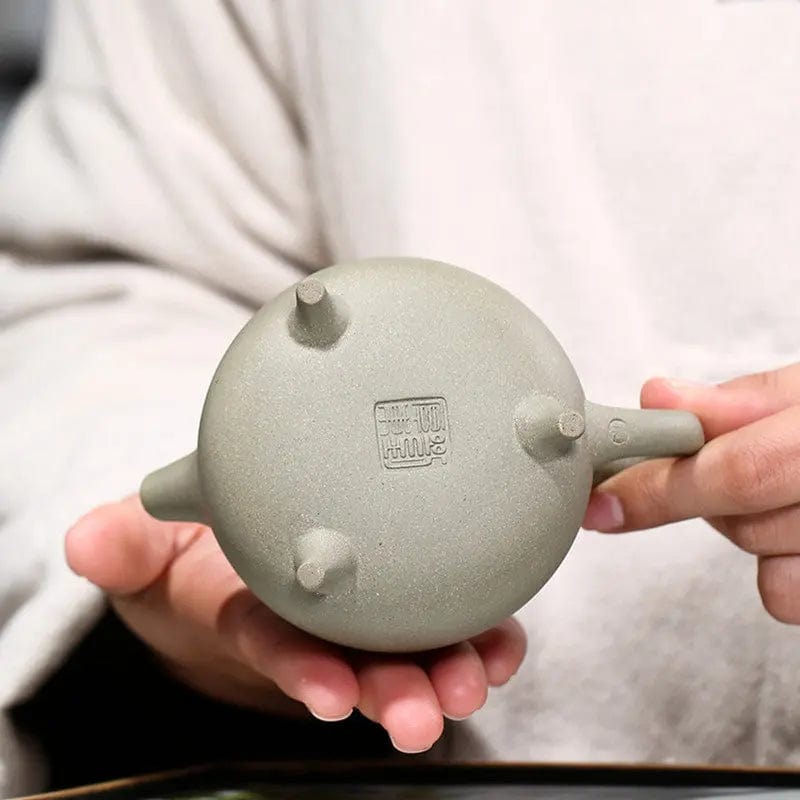 Chinese Yixing Light Green Clay Teapot 200ML