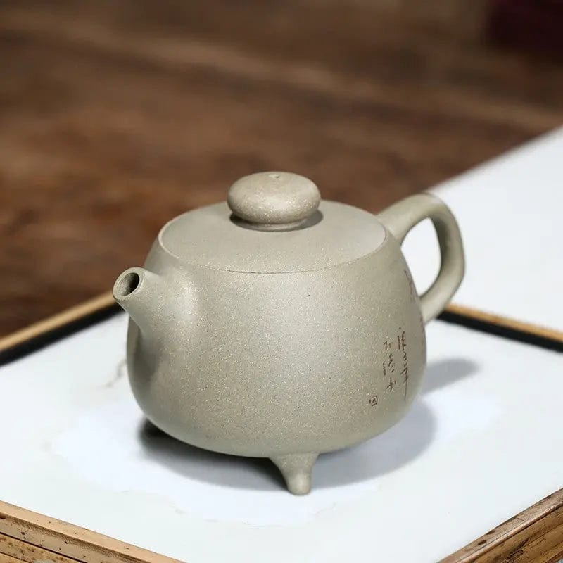 Chinese Yixing Light Green Clay Teapot 200ML