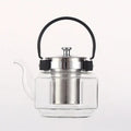 Classic Glass Teapot with Black Handle 800 ml