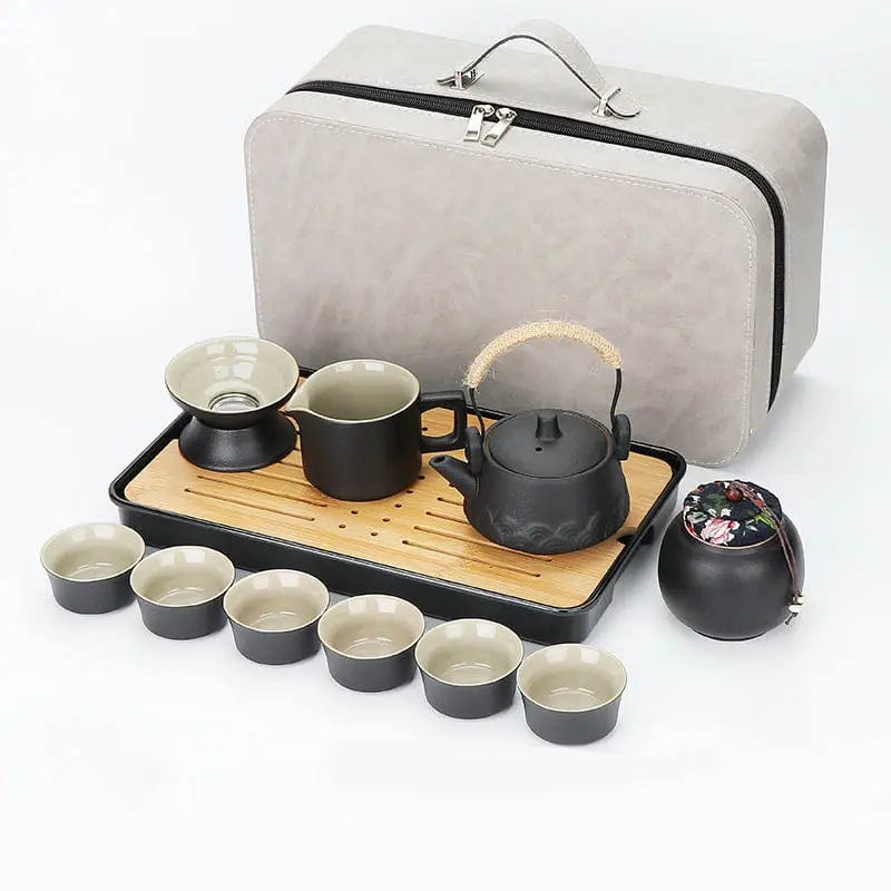 Complete Japanese Ceramic Tea Set