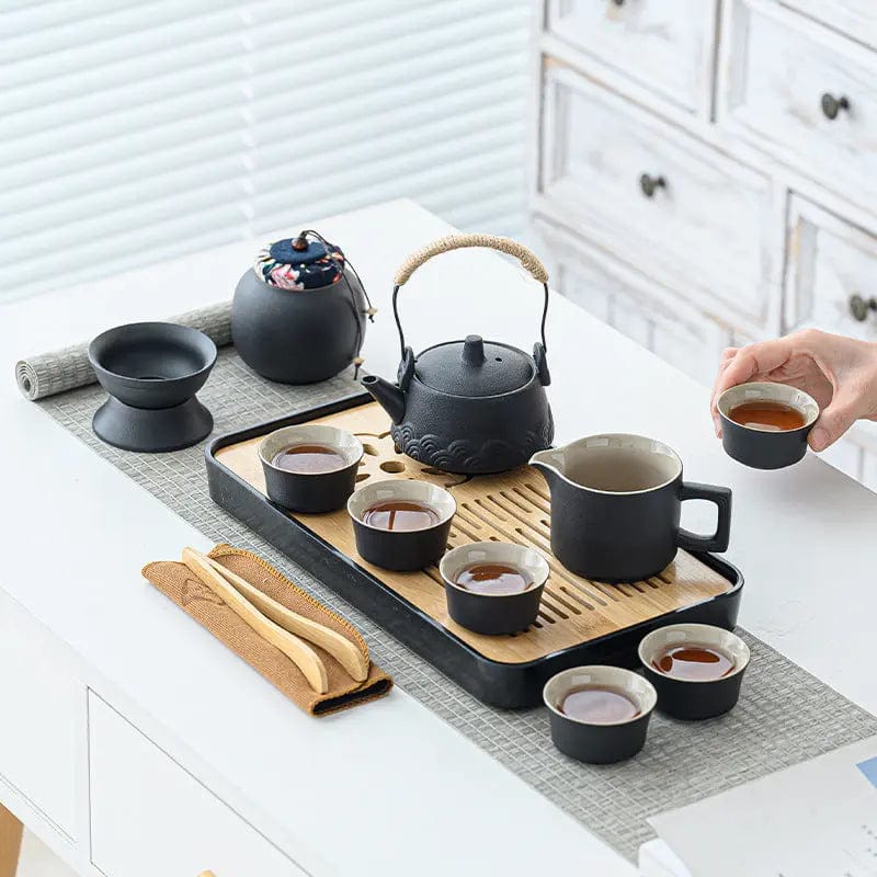 Complete Japanese Ceramic Tea Set