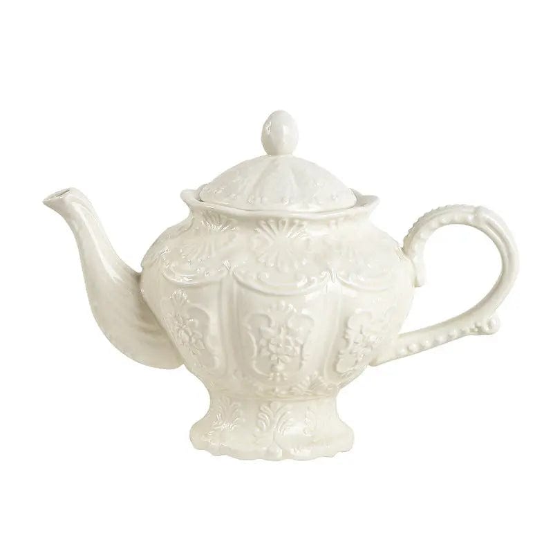 Elegant 1L English Porcelain Teapot