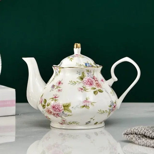 English Marquise Porcelain Teapot 400ML