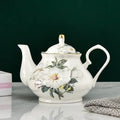English Porcelain Teapot with White Flowers, 500 ml