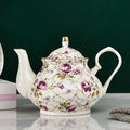 English Purple Porcelain Teapot 400ML