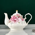 English White Porcelain Teapot 400ML