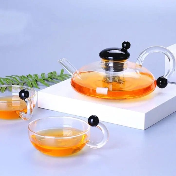 European Glass Teapot with Infuser 800ML