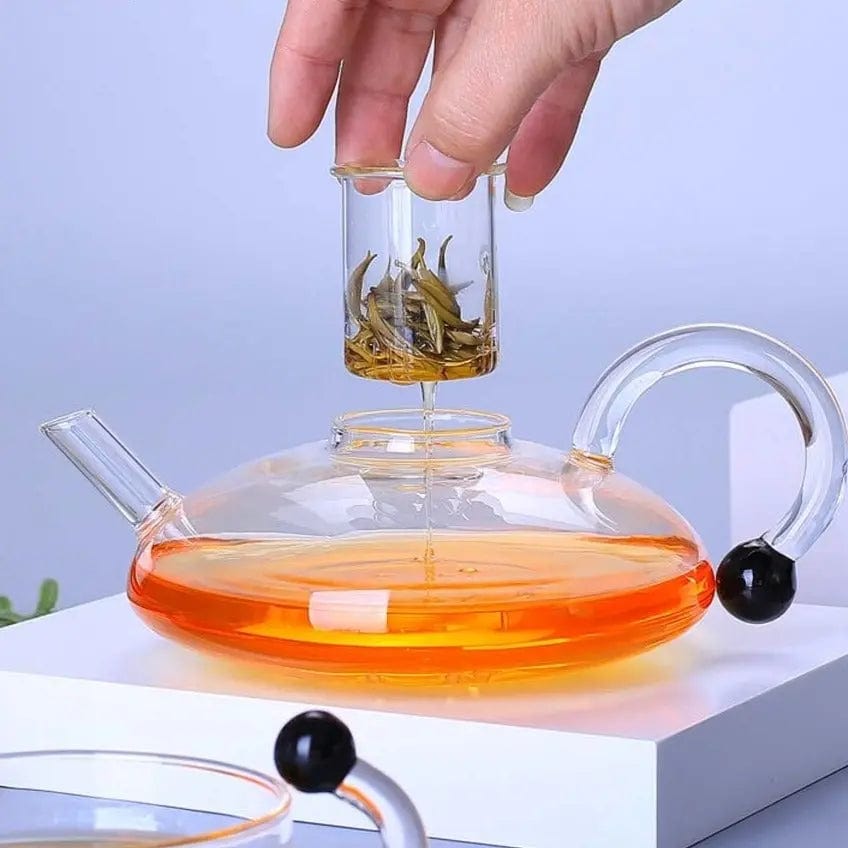 European Glass Teapot with Infuser 800ML