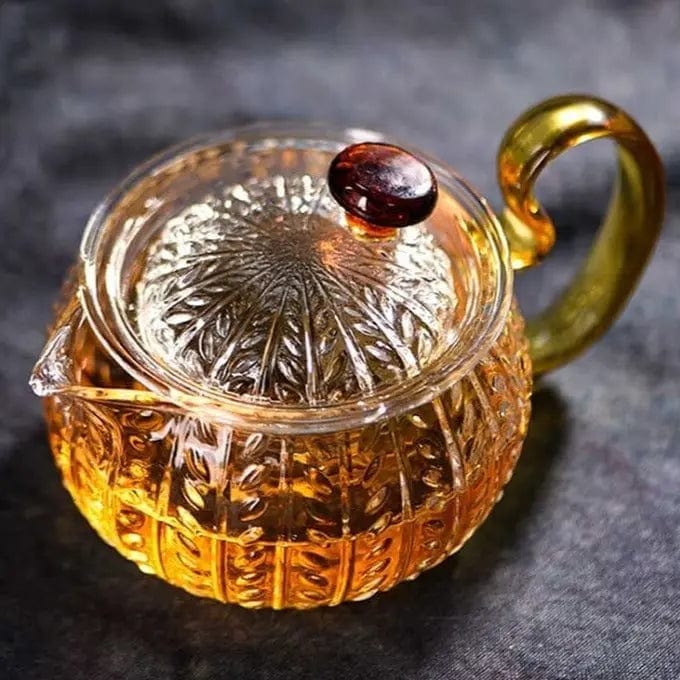 Floral Glass Teapot 300 ml - 500 ml