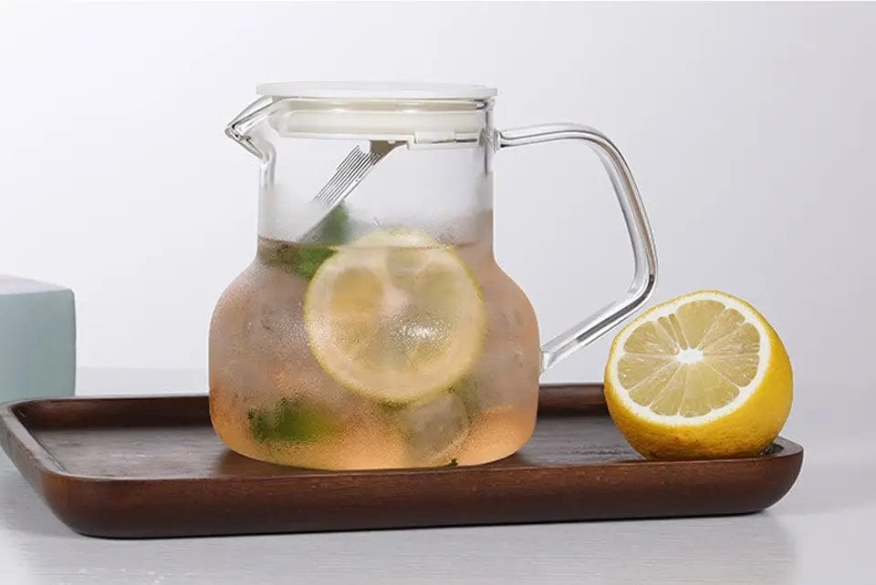 Glass Teapot with Filter 1L