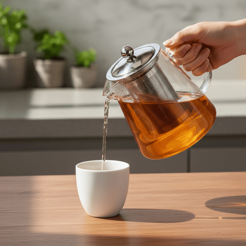 Glass Teapot with Tea Filter 450 ml - 1.3L – Borosilicate Glass