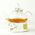 Glass Teapot with Warmer
