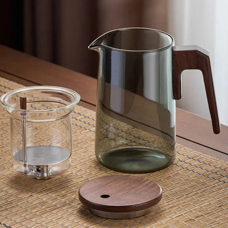 High-Quality Scandinavian Glass Teapot 550ml - 750ml