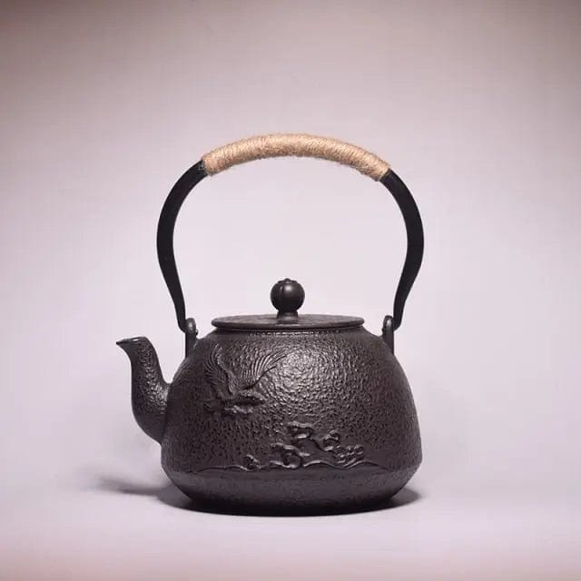 Japanese Cast Iron Teapot Eagle 1L