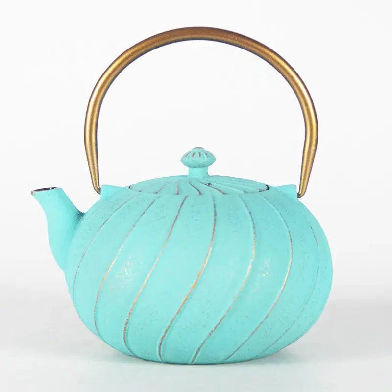 Japanese Cast Iron Teapot Modern Design 1.2L