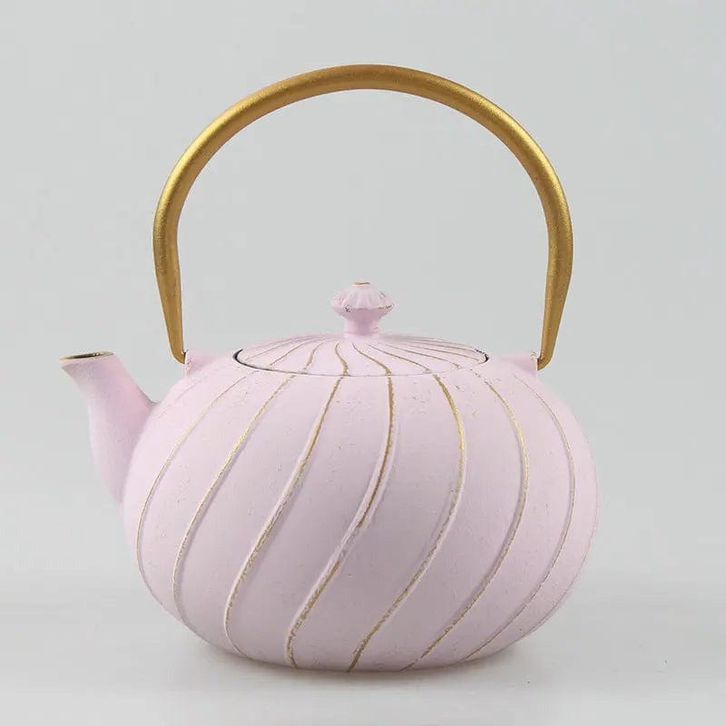 Japanese Cast Iron Teapot Modern Design 1.2L