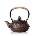 Japanese Cast Iron Teapot Warriors 800ML