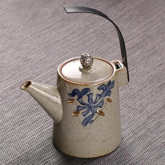 Japanese Ceramic Teapot High Design Beige 300 ml