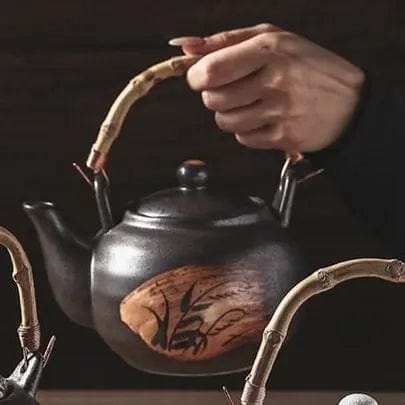 Japanese Ceramic Teapot Twigs 700ML