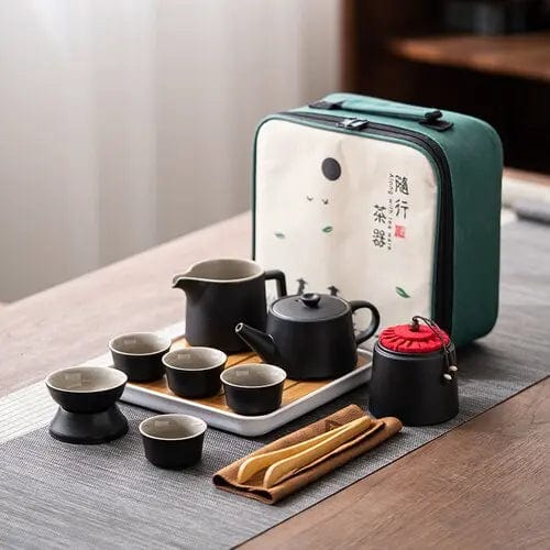 Japanese Ceramic Travel Tea Set