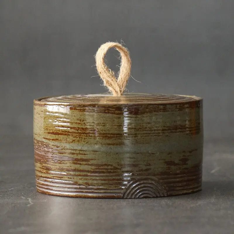 Japanese Clay Tea Canister 500ml