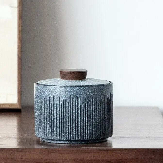 Japanese Design Ceramic Tea Caddy 150ml