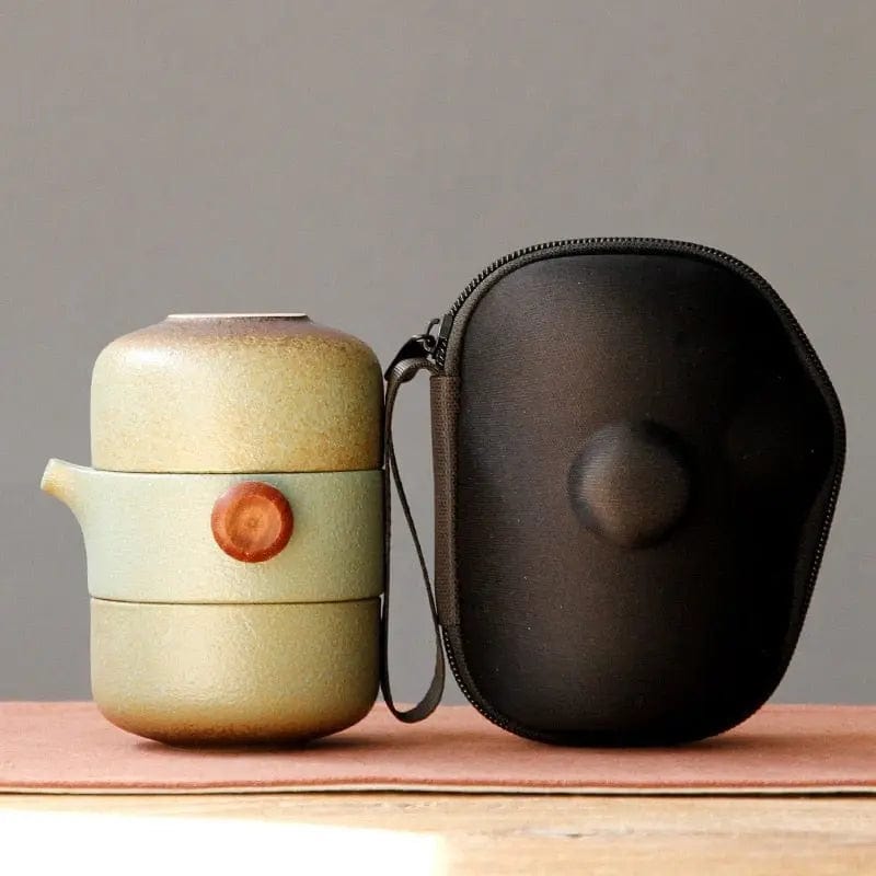 Japanese Portable Ceramic Teapot 180ML