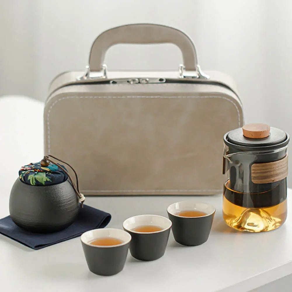 Japanese Portable Ceramic Teaset 250 ml