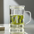 Large Glass Tea Mug with Infuser 400ml