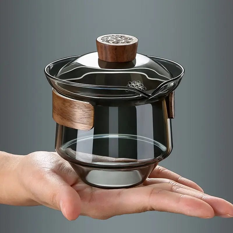 Luxury Gaiwan Glass Teapot 230 ml