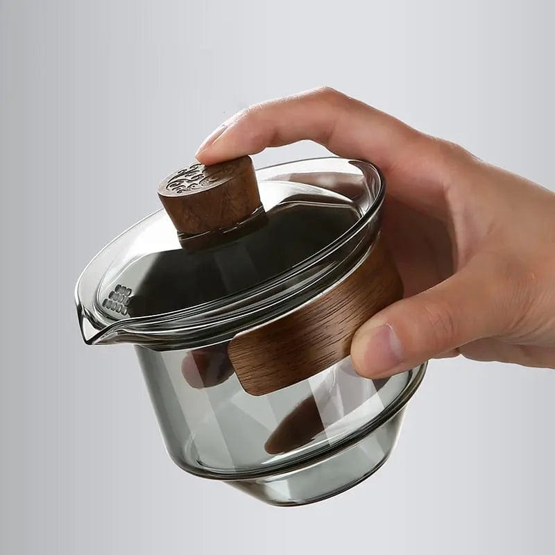 Luxury Gaiwan Glass Teapot 230 ml