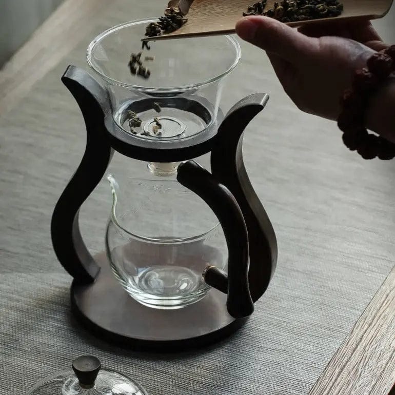 Original Glass and Wood Teapot 300 ml