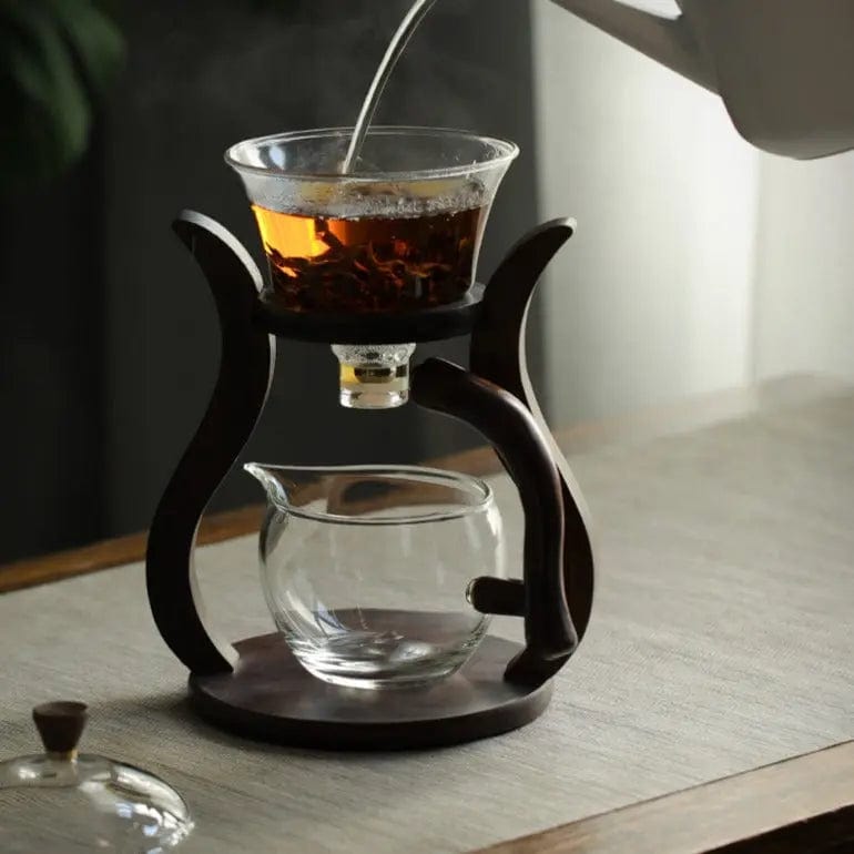 Original Glass and Wood Teapot 300 ml