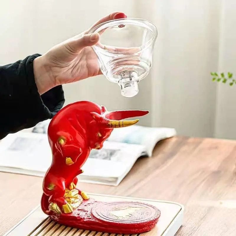 Original Red Bull Glass Teapot 400ML