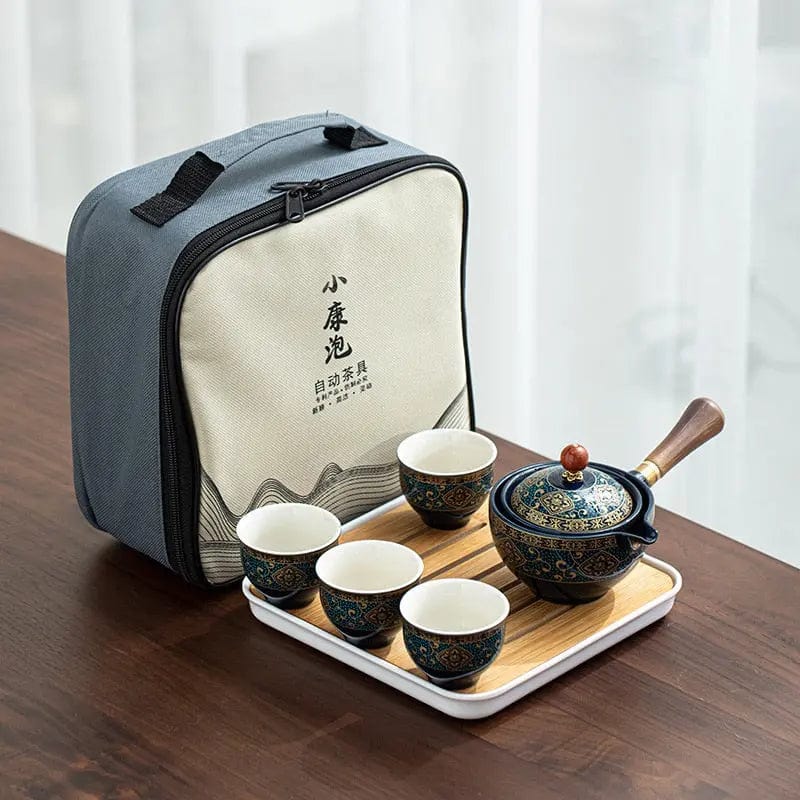 Portable Chinese Ceramic Tea Set