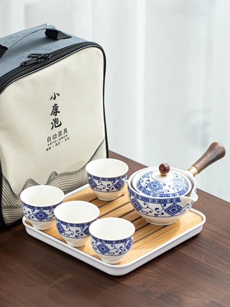 Portable Chinese Ceramic Tea Set