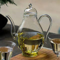 Simple Pear-Shaped Glass Teapot 700ml