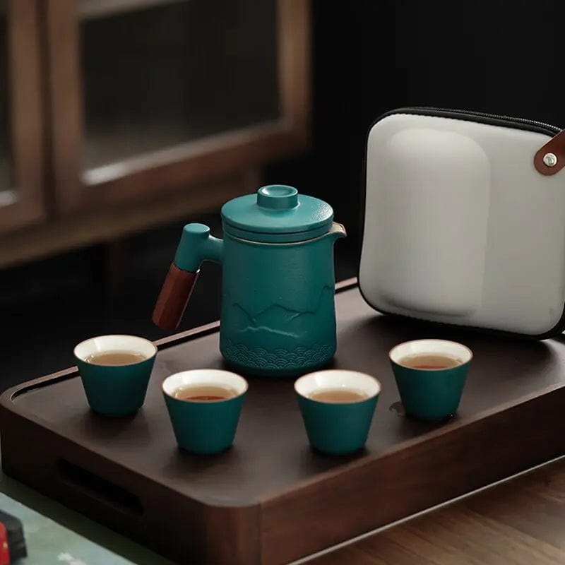 Small Japanese Travel Tea Set 350 ml